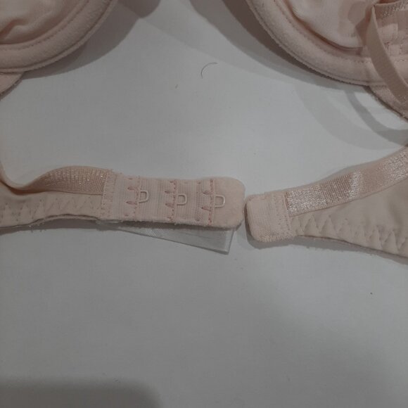 Vintage coquette fairycore satin crochet lace LA Senza bra - Picture 13 of 16